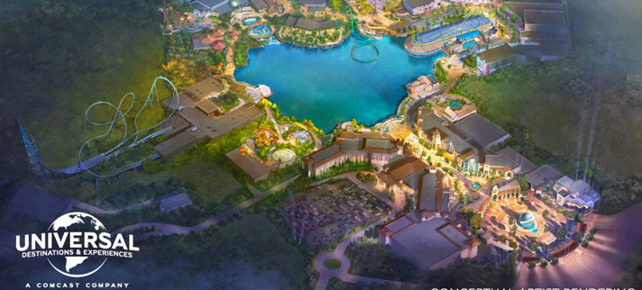Universal Studios planned theme park in Bedford.